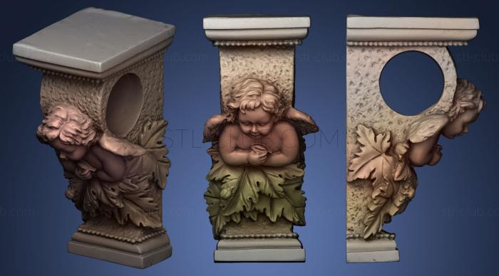 Cherub Corner Statue